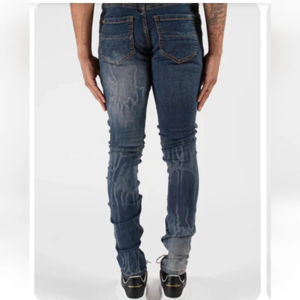 NWT SERENADE  "Mati" Blue Jeans - Picture 6 of 11